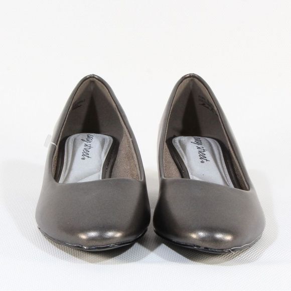 Easy Street Women's Pewter Ballari Pumps Size 6.5 WW NWOT - Picture 2 of 8